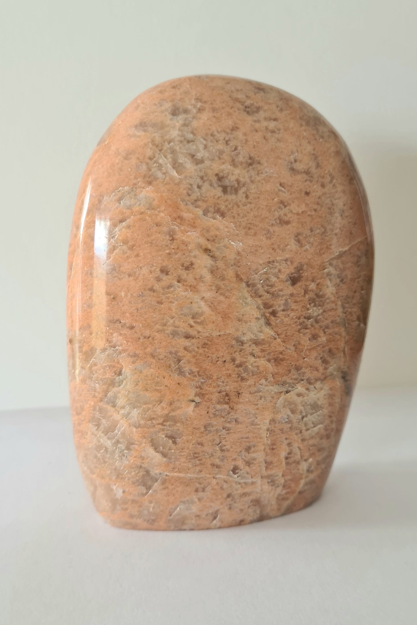 Forme libre Pierre de lune orangé n°1