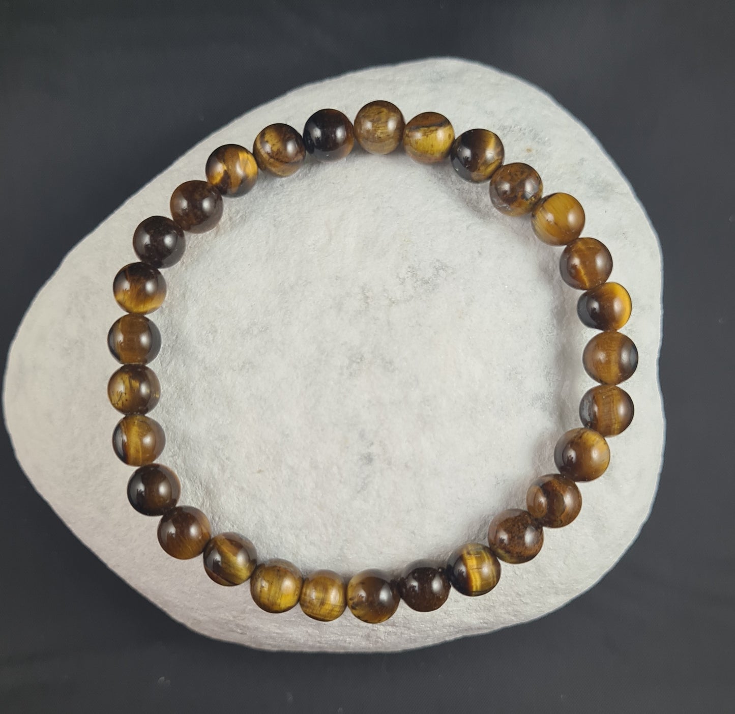 Bracelet Œil de tigre 6mm