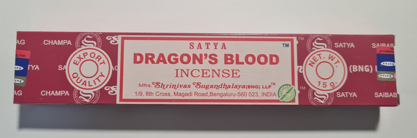 Encens bâtons Satya Dragon's Blood
