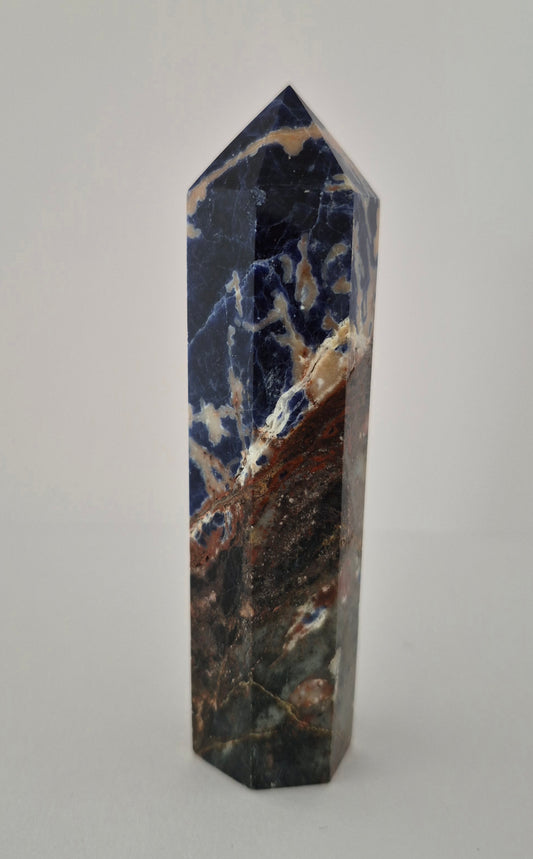 Pointe Tour polie en Sodalite 8,7cm / n°27
