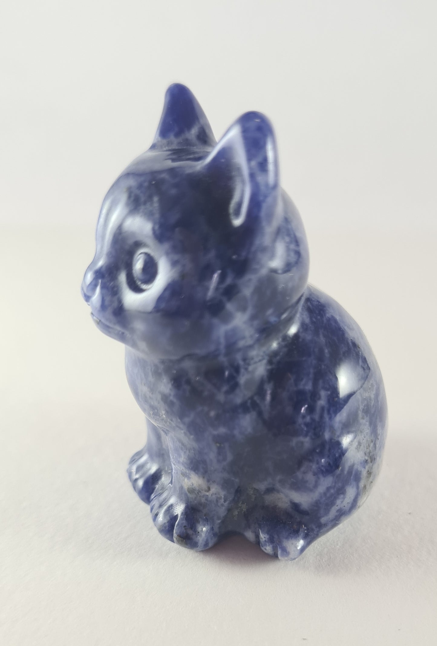 Figurine Chat Sodalite n°10