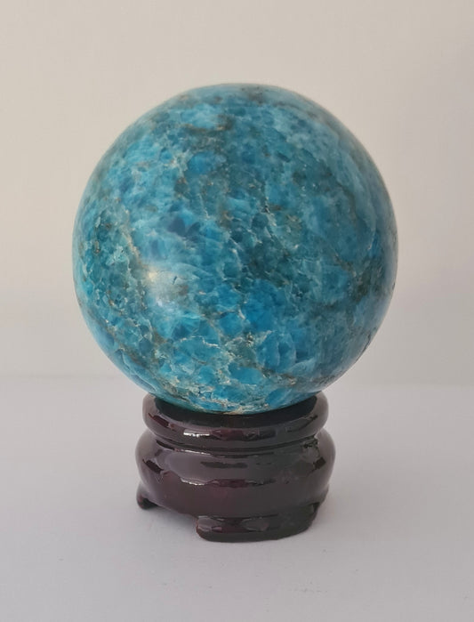 Sphère Apatite bleue n°6