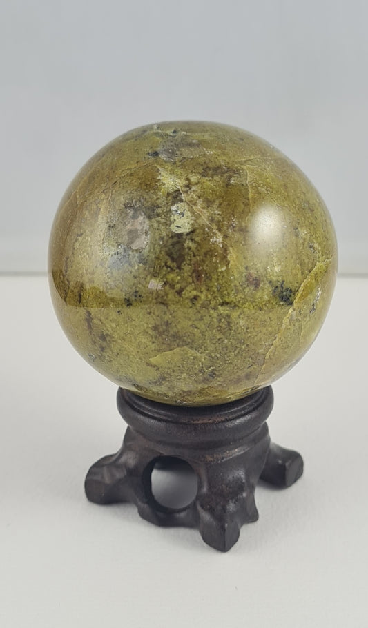 Sphère Opale verte n°17