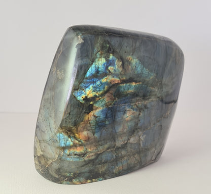 Forme libre Labradorite bleue Polie / n°66
