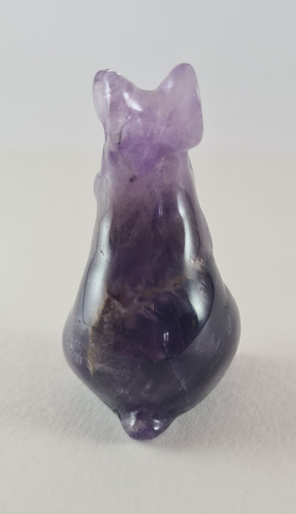 Figurine Lapin Améthyste n°101