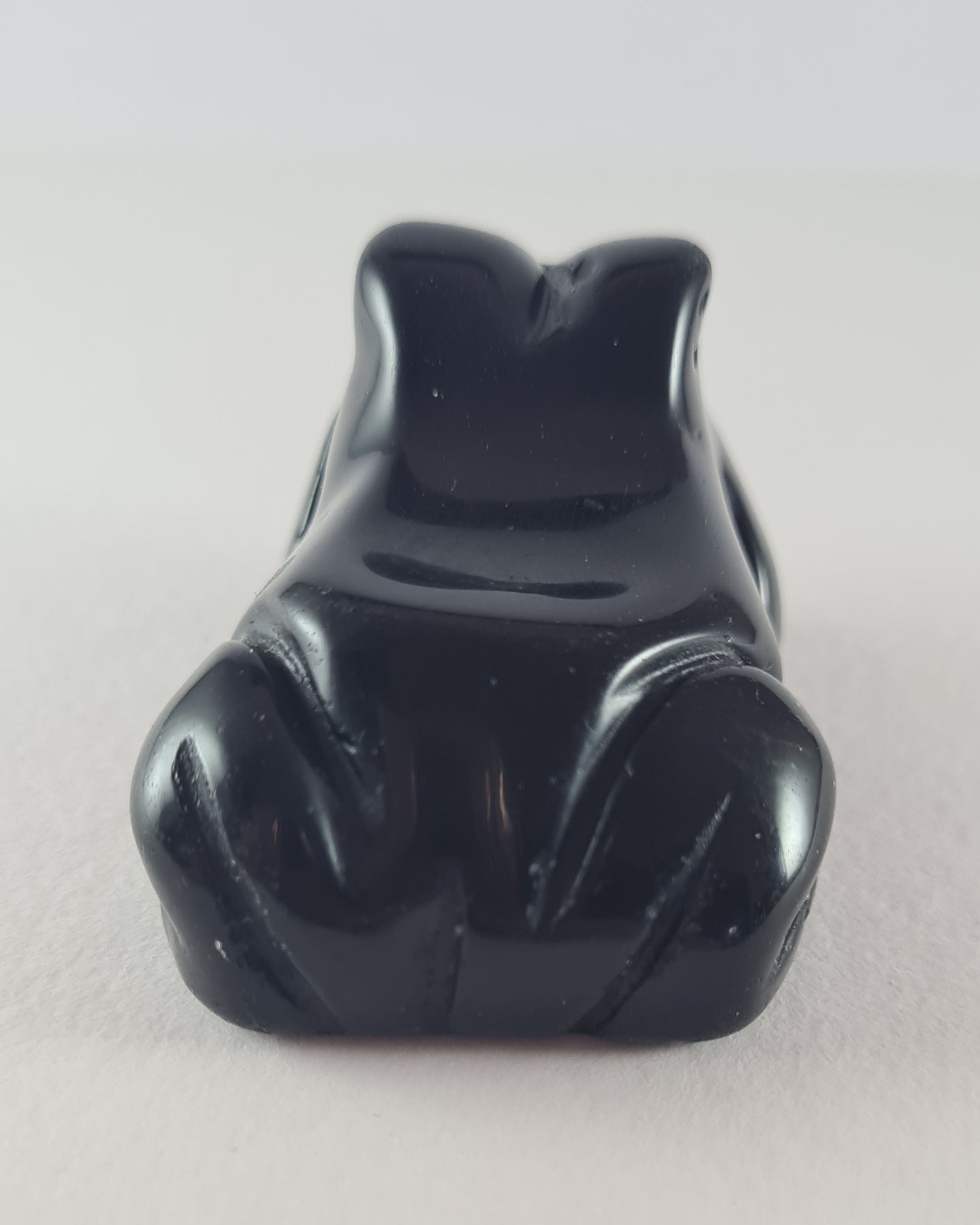 Figurine Grenouille Obsidienne n°19