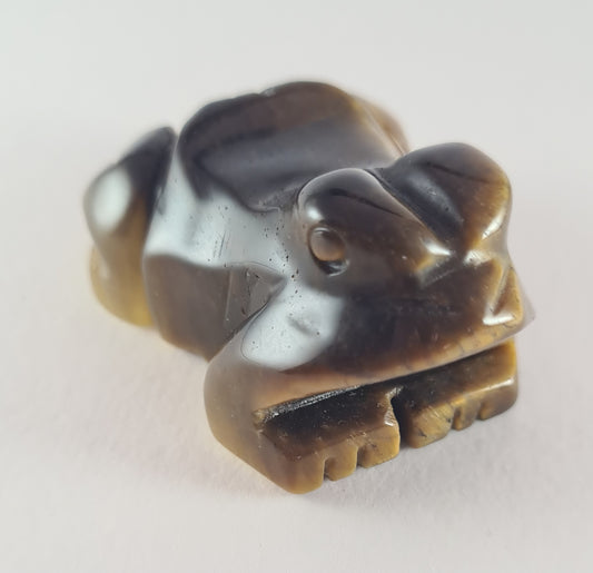 Figurine Grenouille Œil de tigre n°20