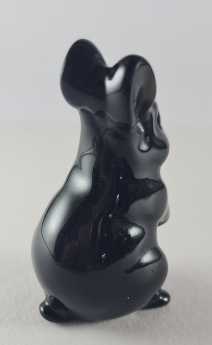 Figurine Lapin Obsidienne n°98