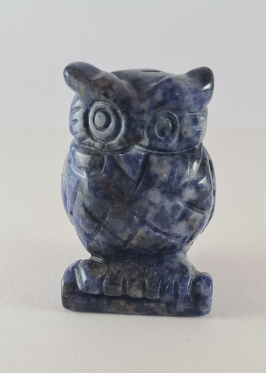 Figurine Chouette Sodalite n°23