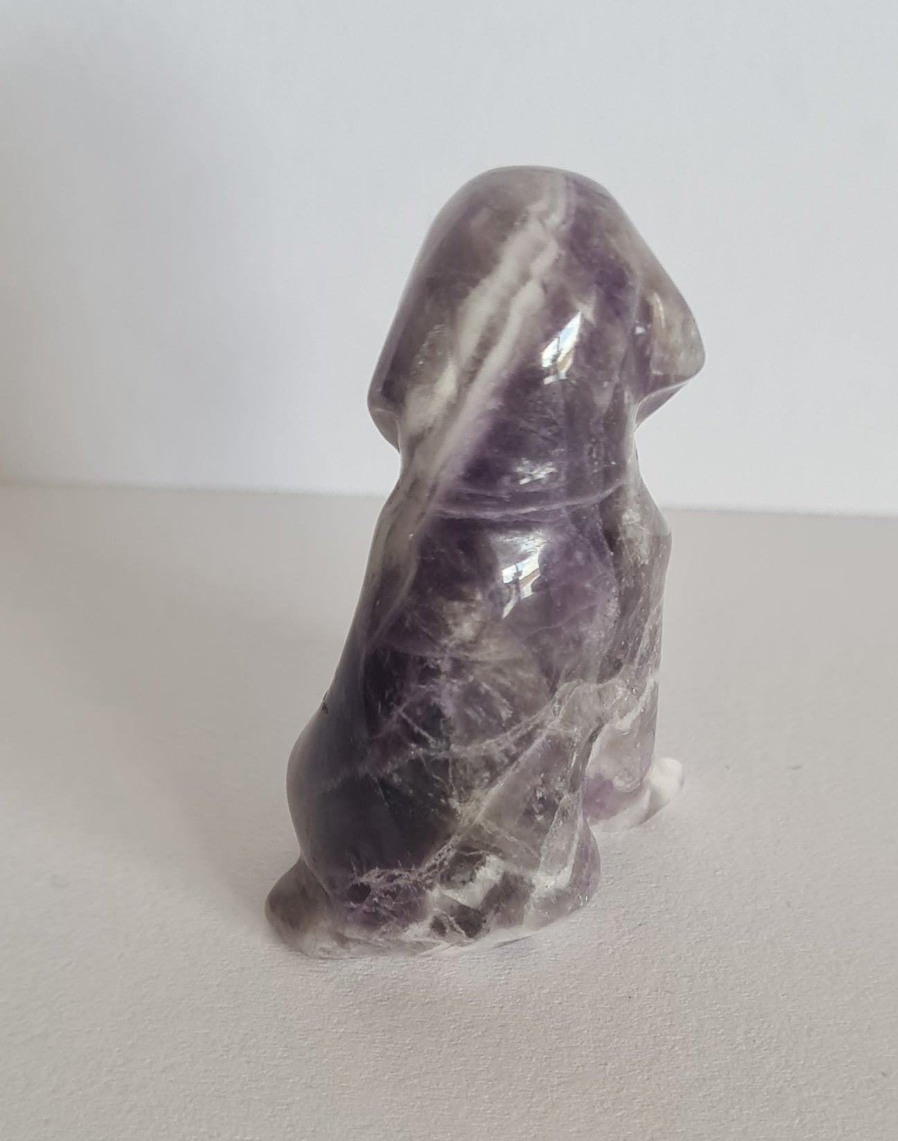 Figurine Chien Améthyste n°25