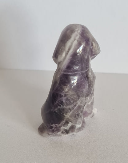 Figurine Chien Améthyste n°99