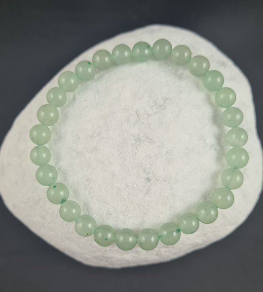 Bracelet Aventurine verte 6mm