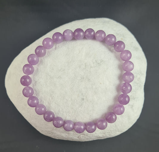 Bracelet Lépidolite 6mm