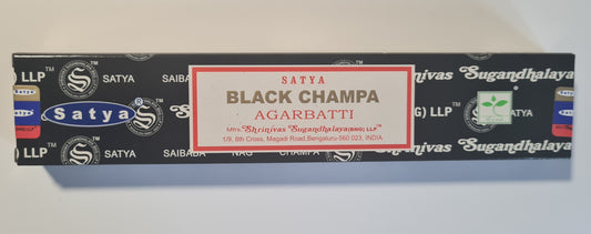 Encens bâtons Satya Black Champa