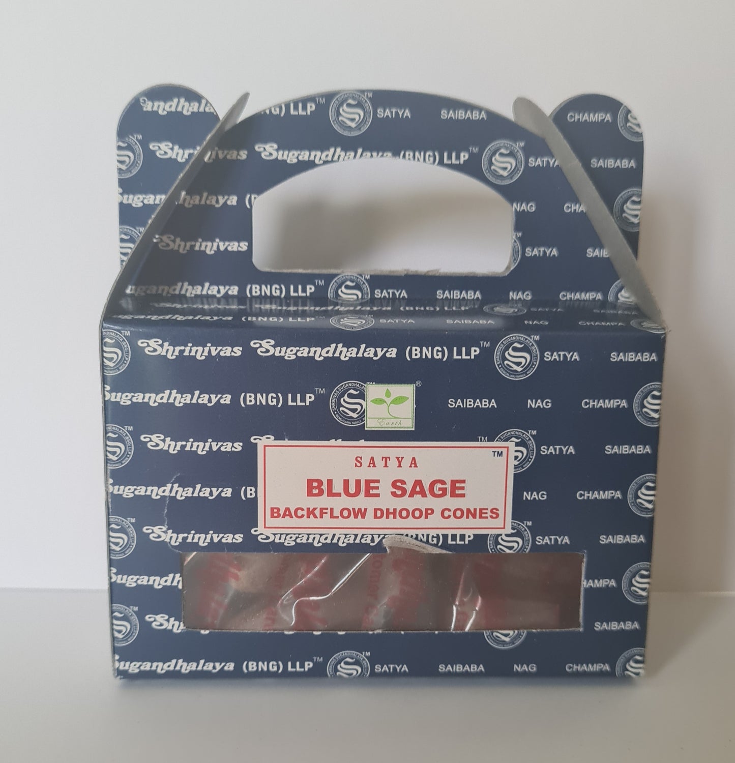 Encens cônes  backflow Satya Blue Sage
