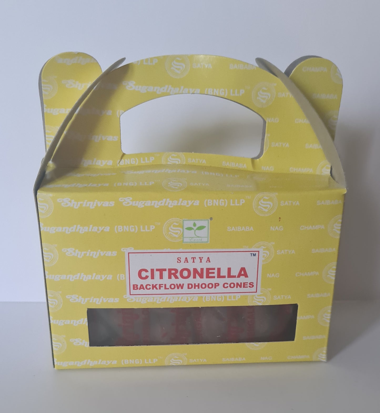 Encens cônes backflow Satya Citronella