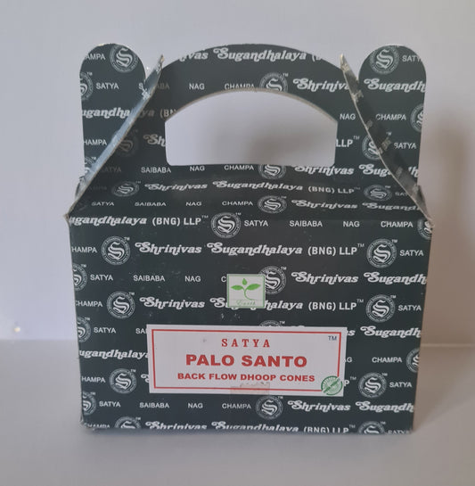 Encens cônes backflow Satya Palo Santo
