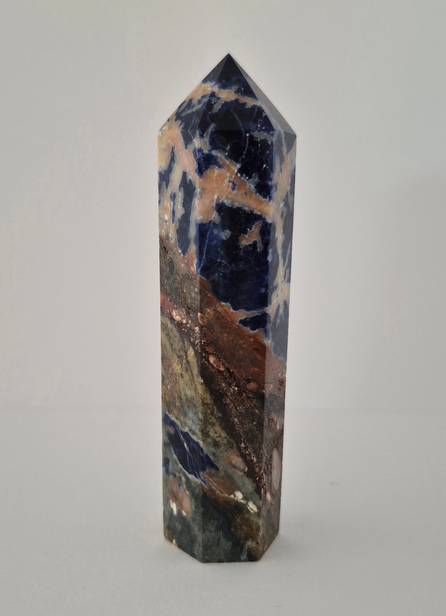 Pointe Tour polie en Sodalite 8,7cm / n°27