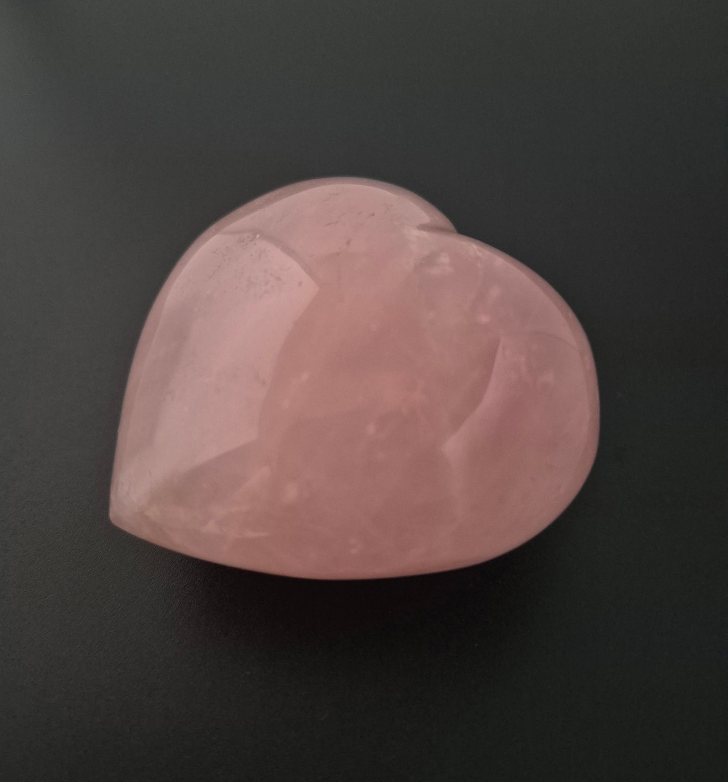 Cœur polie Quartz rose