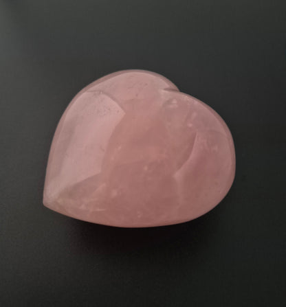 Cœur polie Quartz rose