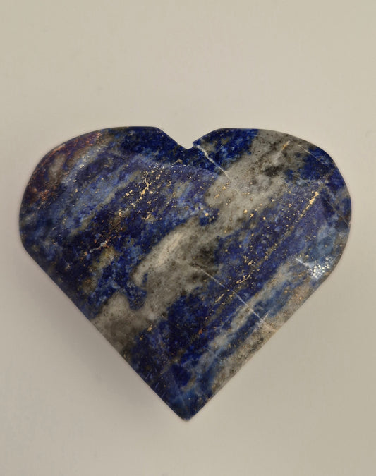 Cœur polie Lapis lazuli