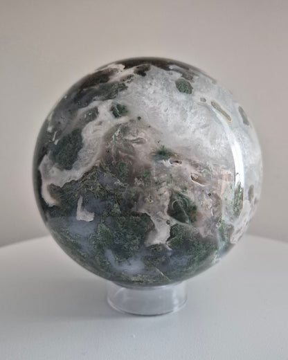 Sphère Agate mousse 11cm / n°105