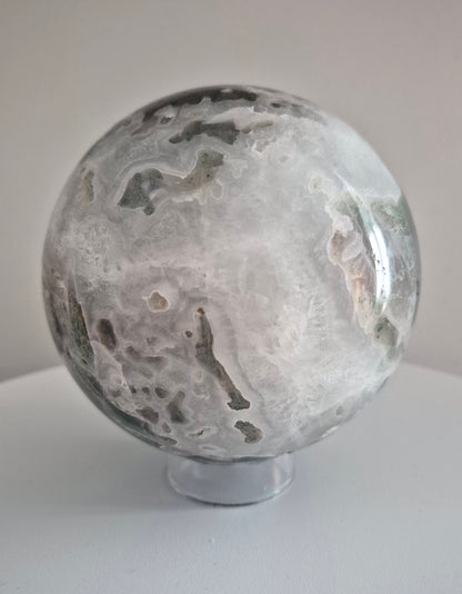 Sphère Agate mousse 11cm / n°105