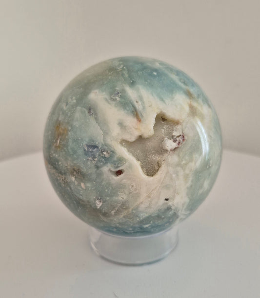 Sphère Calcite Caraïbes 7,5cm / n°89