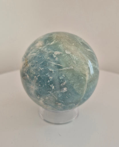 Sphère Calcite Caraïbes 7,5cm / n°89
