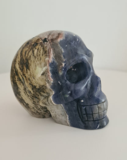 Crâne en Sodalite 7cm / n°12