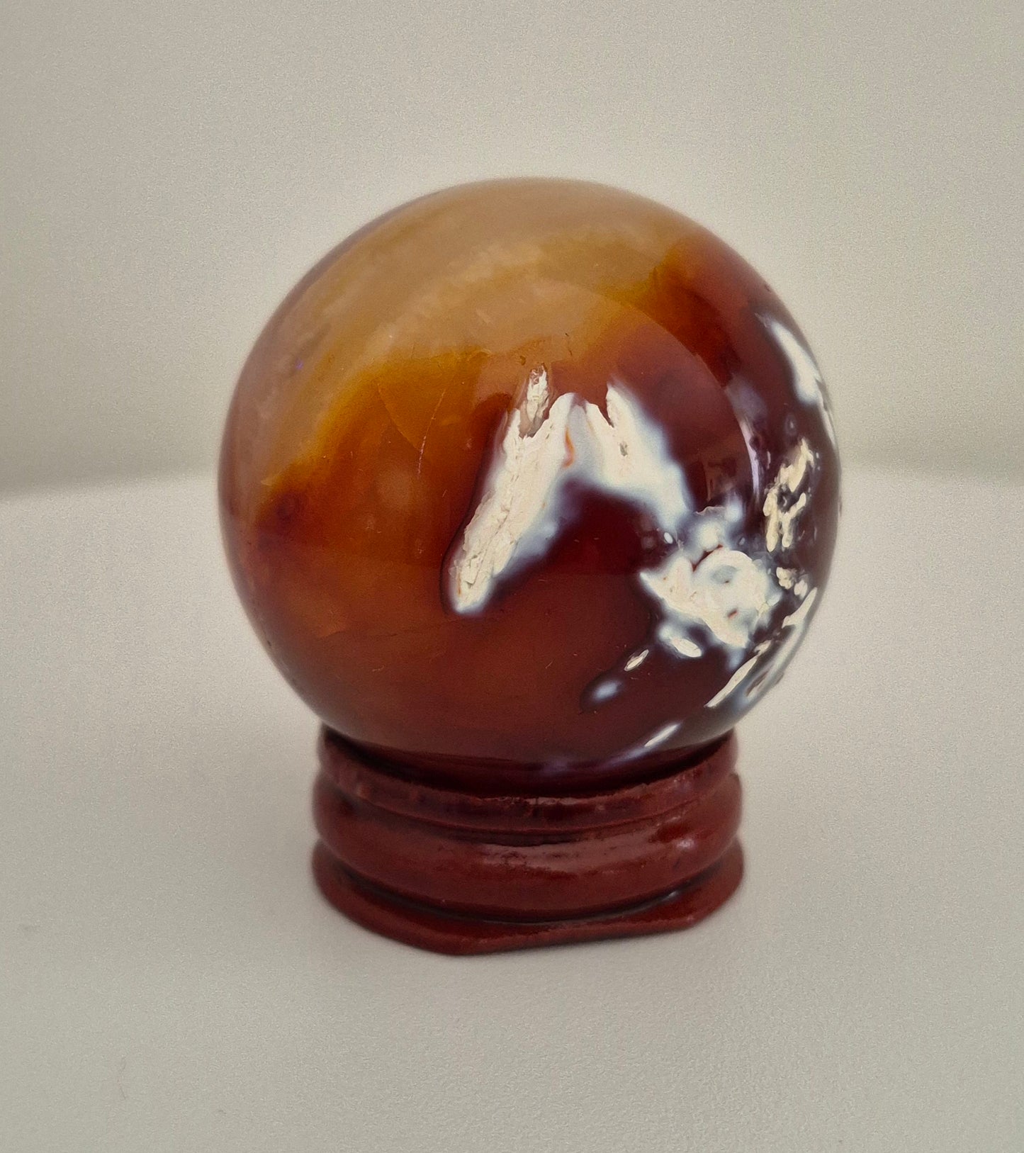 Sphère Cornaline 4,5cm / n°5
