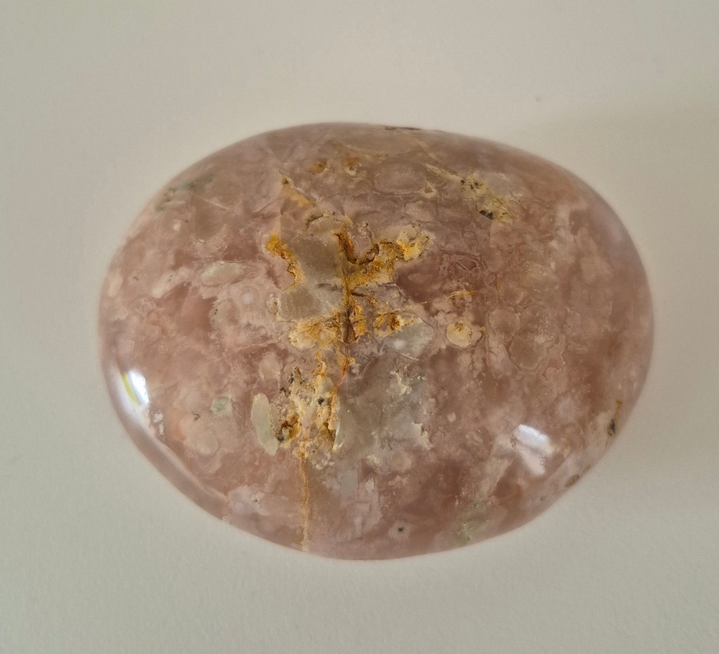 Galet Agate fleur / n°4