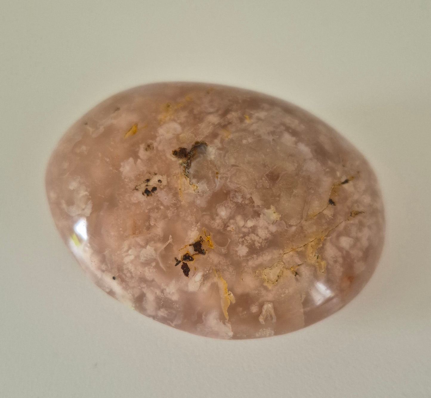 Galet Agate fleur / n°4