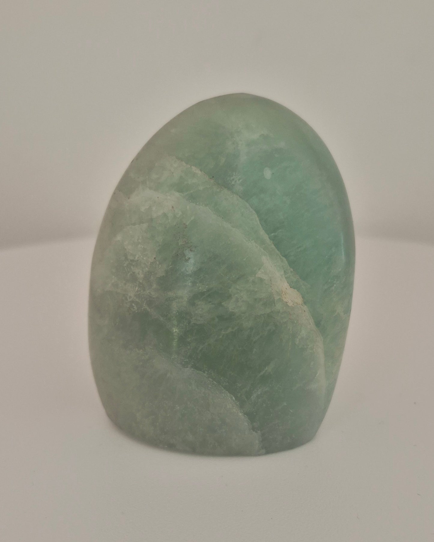 Forme libre Fluorite verte 7cm / n°9