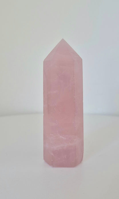 Pointe Tour Quartz rose 8cm / n°29