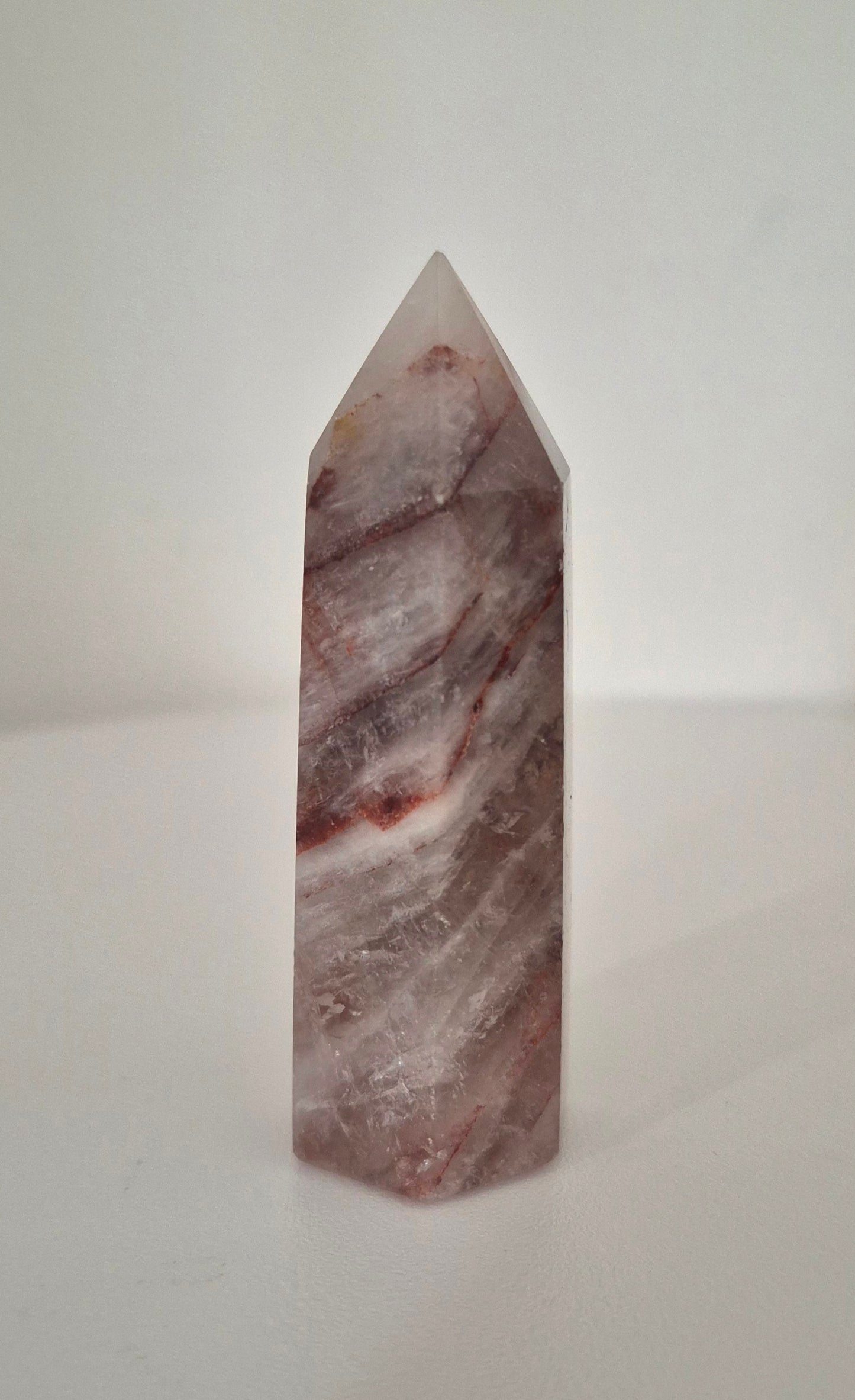 Pointe Tour Quartz Feu 7cm / n°109