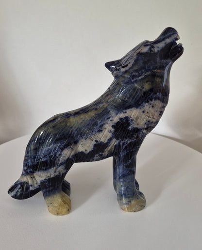 Loup en Sodalite n°134