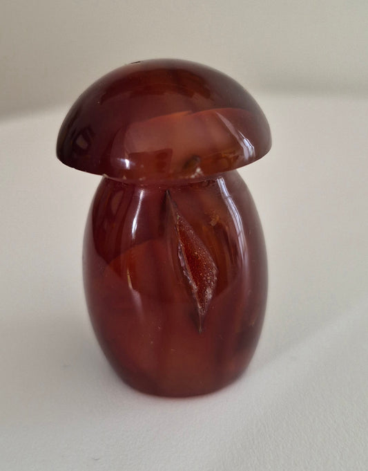 Champignon en Cornaline druse n°140
