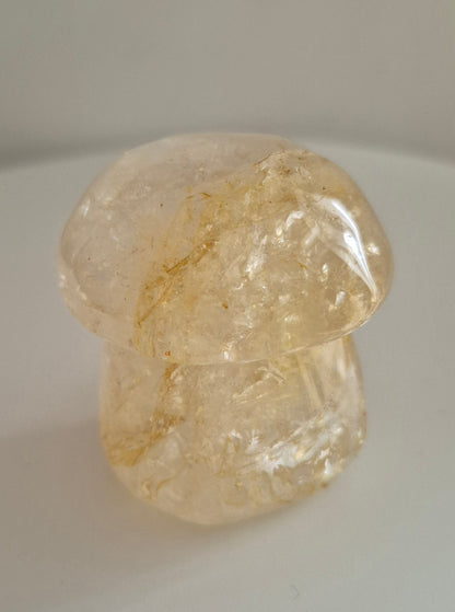 Champignon Quartz doré guérisseur n°160