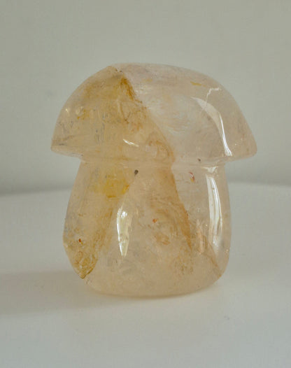 Champignon Quartz doré guérisseur n°160