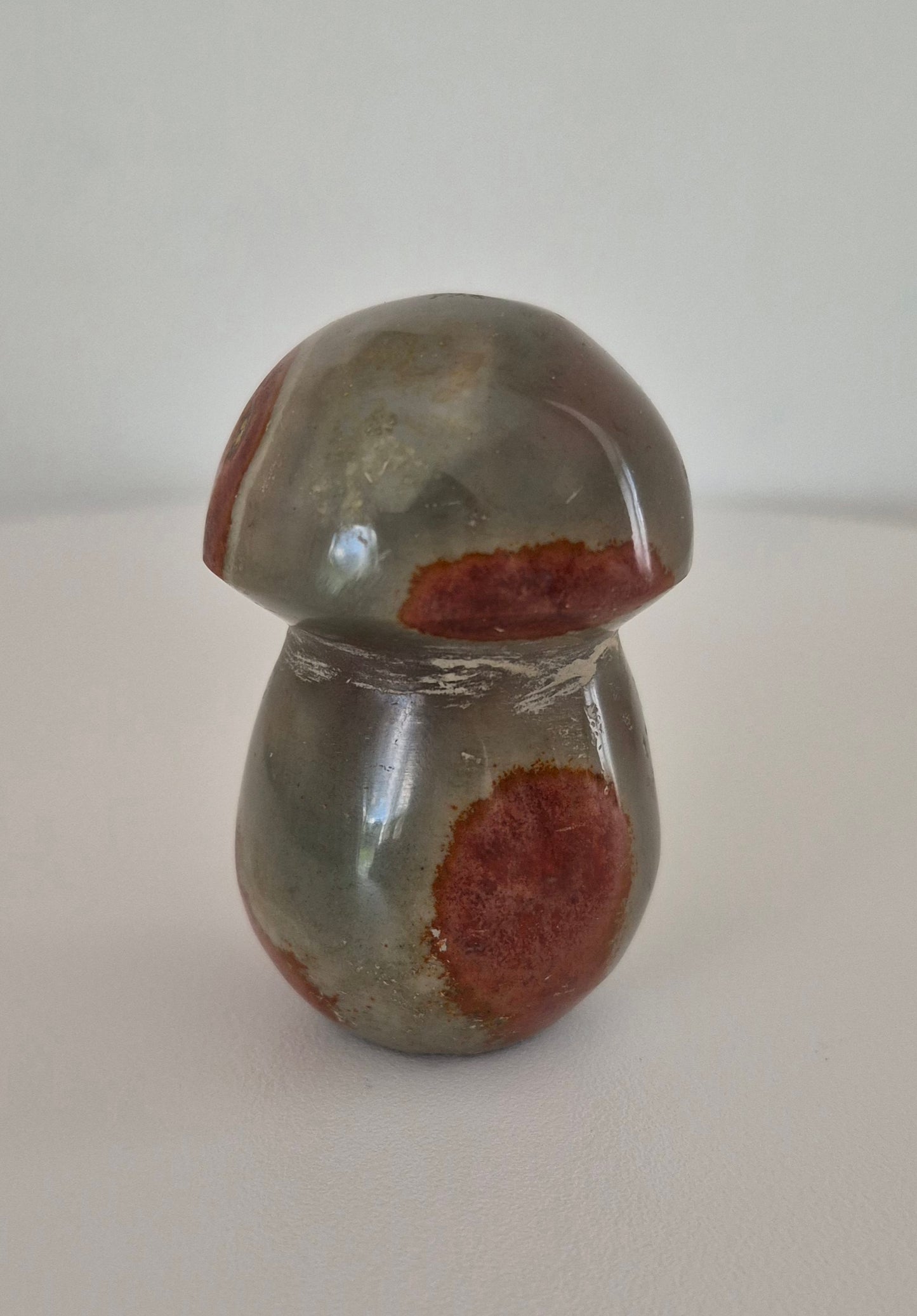 Champignon en Jaspe polychrome n°144