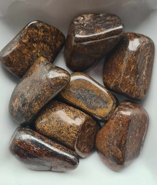 Pierre roulée Bronzite