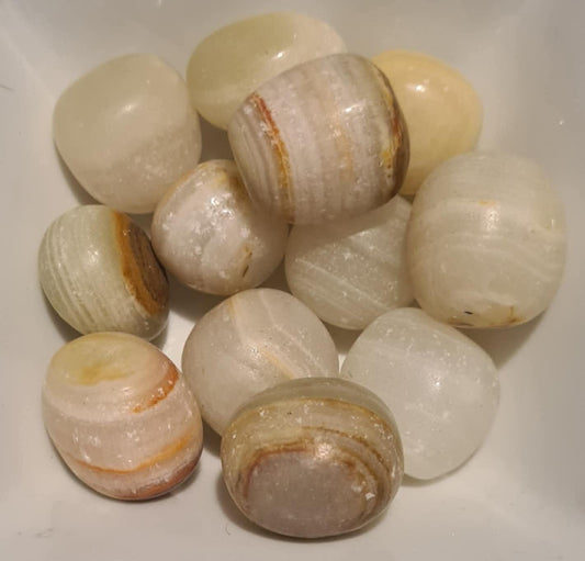 Pierre roulée Aragonite