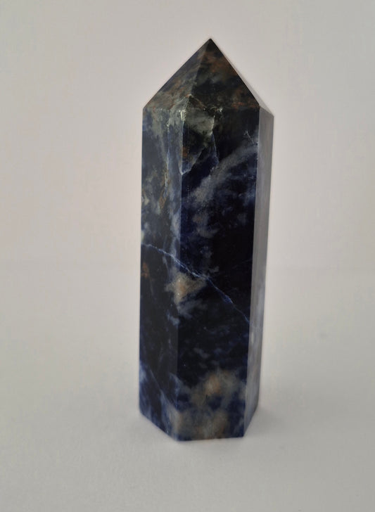 Pointe Tour polie en Sodalite 7cm / n°24