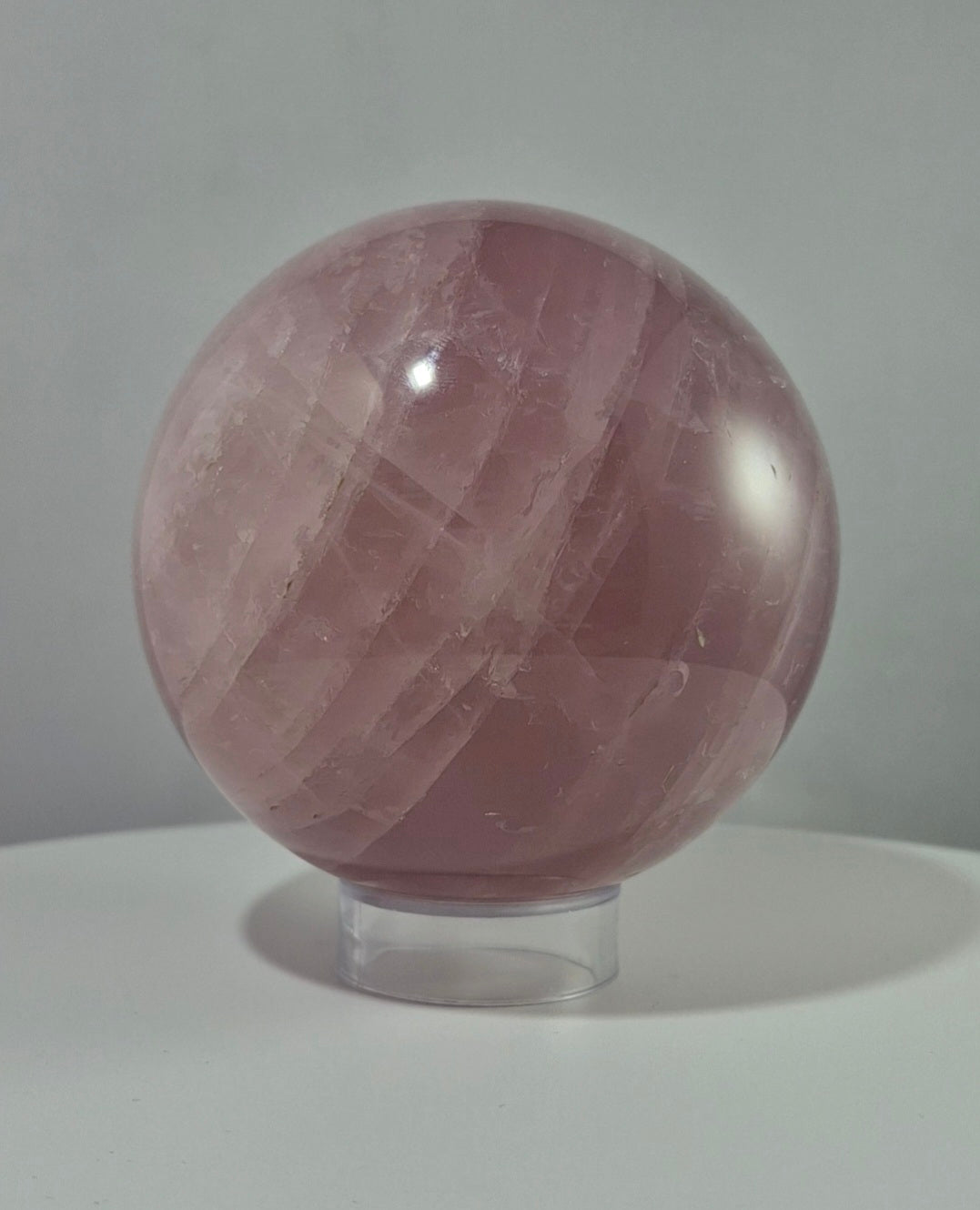 Sphère Quartz rose 10,5cm / n°103
