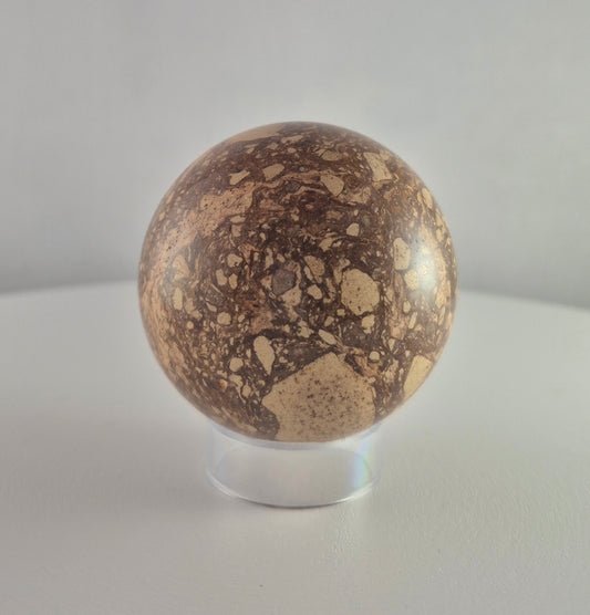 Sphère Jaspe rose 5,5cm / n°87