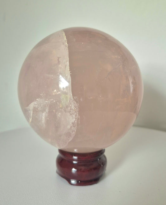 Sphère Quartz rose 9cm / n°108