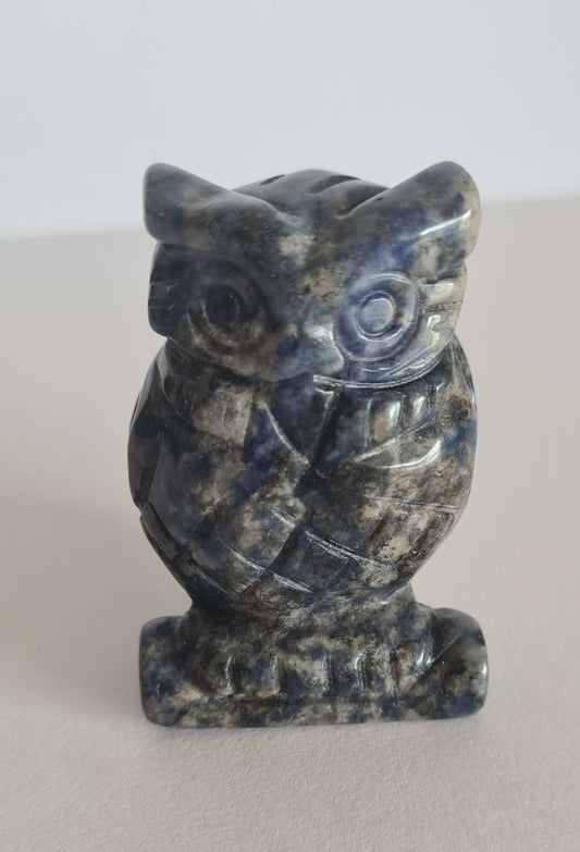 Figurine Chouette Sodalite n°24