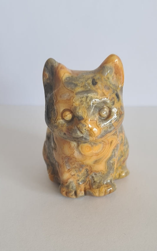 Figurine chat Agate crazy n°3