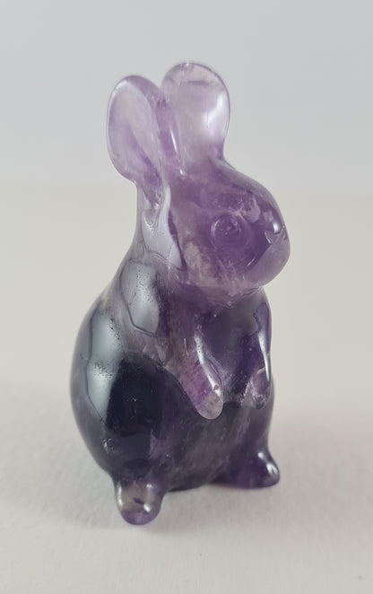Figurine Lapin Améthyste n°101